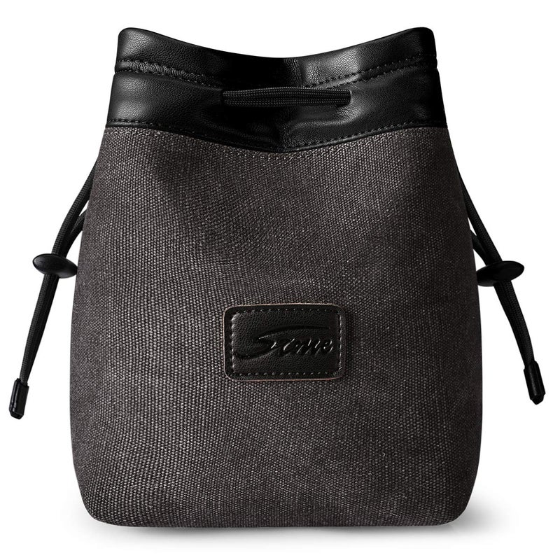 S-ZONE Soft Camera Bag DSLR Insert Handbag Drawstring Lens Case Compatible with Canon Nikon Sony - Image 1